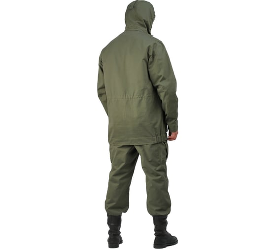 Мужской костюм URSUS Капрал олива, CottonPeach, КОС411-420; 44-46, 182-188