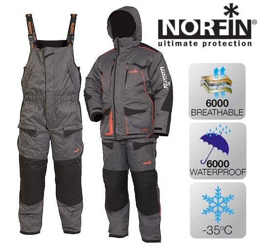 Зимний костюм NORFIN DISCOVERY GRAY 03 р.L-L 451103-L-L