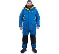 Зимний костюм для рыбалки Grayling Камчатка темно-синий/лайм, р.64-66, рост 182-188 4610097063343