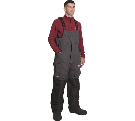 Зимний костюм Alaskan Dakota 2.0 красный/серый/черный, размер XS AWSD2GXS