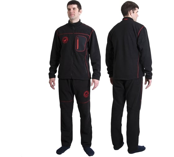 Флисовый комплект Alaskan Royal Fish черный, р.3XL ADSRFXXXL 1