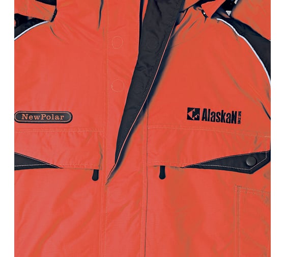 Зимний костюм Alaskan New Polar M красный/черный, размер XL AWSNPMRBXL