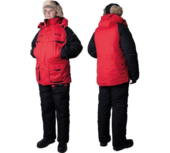 Зимний костюм Alaskan New Polar M красный/черный, размер XXL AWSNPMRBXXL