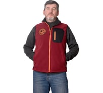 Флисовый жилет Alaskan Veteran M бордовый AWVVM