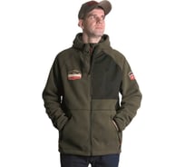 Флисовая куртка Alaskan Black Water X хаки, р. XXL, с капюшоном ABWXKXXL