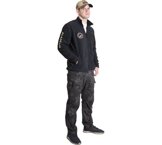 Флисовая куртка Alaskan North Wind темно-серый, размер M AFJNWGM 1