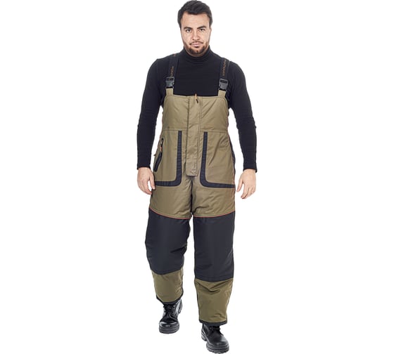 Зимний костюм Huntsman Siberia LUX хаки/черный НФ-00091966/ 52-54/176