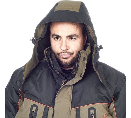 Зимний костюм Huntsman Siberia LUX хаки/черный НФ-00091966/ 52-54/176