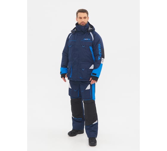 Зимний костюм HUNTSMAN Yakutia Galaxy Breathable, темно-синий НФ-000004731/44-46/182-188 1