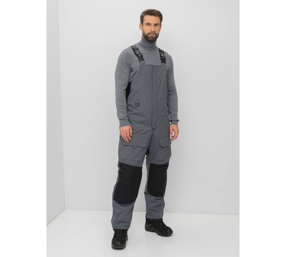 Зимний костюм HUNTSMAN Yukon Ice Breathable, серый/черный НФ-000004394/52-54/182-188