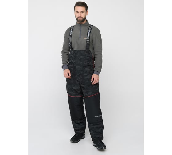 Зимний костюм HUNTSMAN Siberia Reflect, Reflex Membrane, черный НФ-000002900/60-62/182-188
