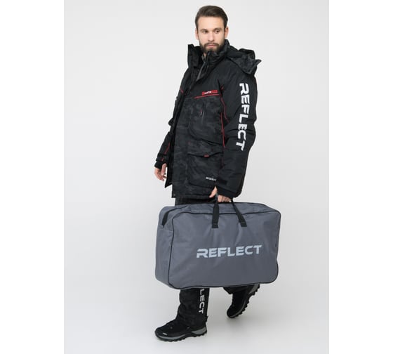 Зимний костюм HUNTSMAN Siberia Reflect, Reflex Membrane, черный НФ-000002900/60-62/182-188