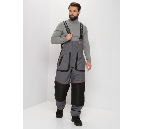Зимний костюм HUNTSMAN Siberia LUX, Breathable, серый/черный НФ-000002349/56-58/170-176
