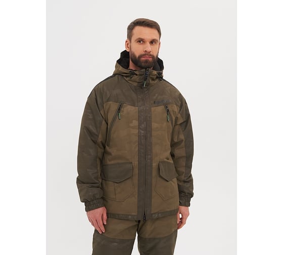 Зимний костюм HUNTSMAN Горка-Люкс ткань Breathable Camo, хаки НФ-000005026/56-58/182-188