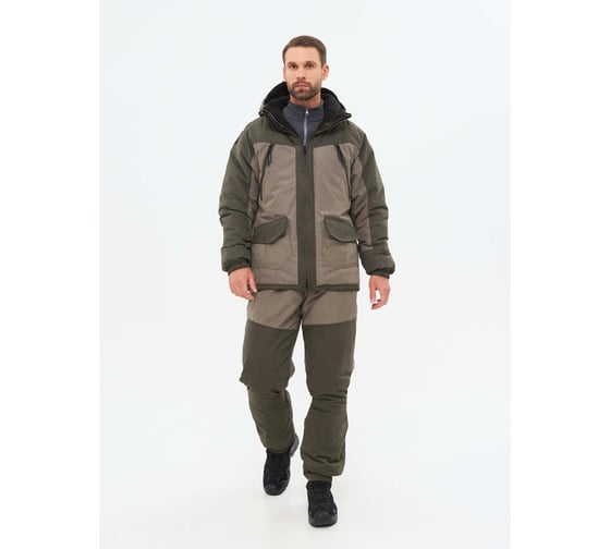 Зимний костюм HUNTSMAN Горка-Люкс ткань Исландия, хаки НФ-000004944/52-54/170-176 1