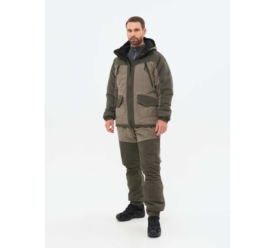 Зимний костюм HUNTSMAN Горка-Люкс ткань Исландия, хаки НФ-000004949/60-62/182-188 1
