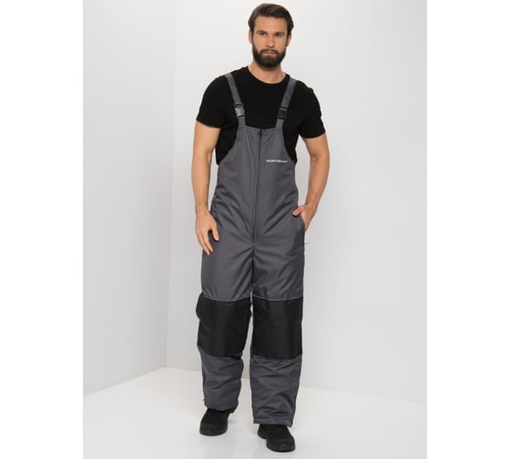 Зимний костюм HUNTSMAN Полюс ткань Cell, серый/черный НФ-000000846/48-50/170-176