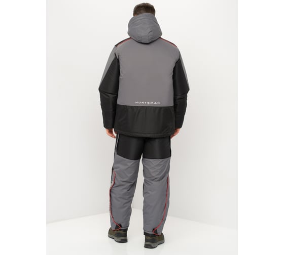 Зимний костюм Huntsman Поплавок Siberia Floating ткань Breathable, цвет серый/черный НФ-000002168/52-54/182