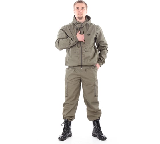 Костюм KE Tactical Тактика-2 Рип-стоп, оливковый, размер 60-62 6091801 1