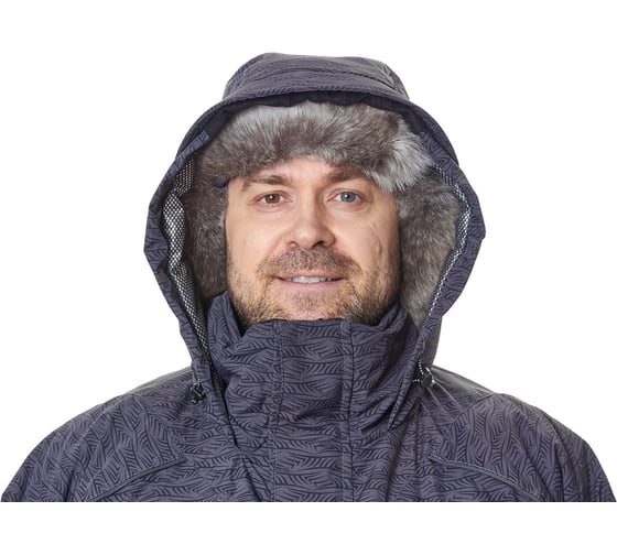 Костюм для рыбалки GRAYLING Тугур зимний -25, графит, размер 48-50, рост 182-188 4610097066481