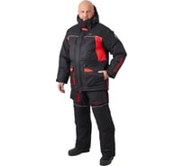 Костюм для рыбалки GRAYLING Селигер зимний, черно-красный, размер 48-50, рост 182-188 4610097066351