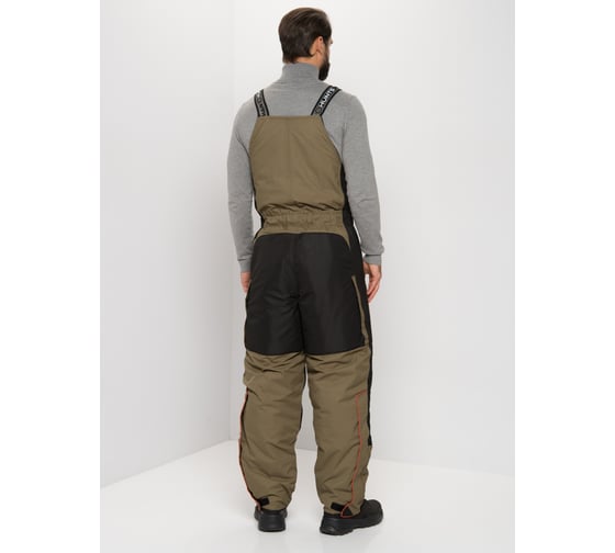 Костюм зимний Huntsman Siberia ткань Breathable, цвет Хаки/Черный, НФ-000000709/56-58/182-188