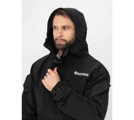 Костюм демисезонный Huntsman Горка-5 ткань Смесовая Рип-Стоп, цвет Черный, НФ-000003713/60-62/170-176