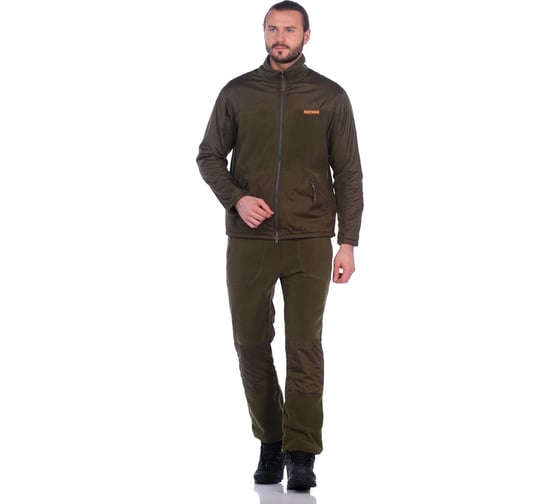 Костюм демисезонный Huntsman Пикник-ЛЮКС ткань Флис цвет Хаки, НФ-000004005/60-62/170-176