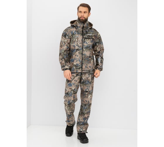 Костюм демисезонный Huntsman Никс-Люкс ткань Alova Windblock цвет Лабиринт, НФ-000000417/44-46/170-176 1