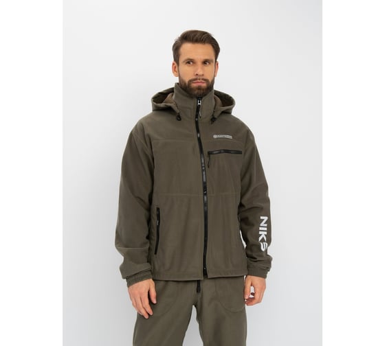 Костюм демисезонный Huntsman Никс-Люкс ткань Alova Windblock цвет Хаки, НФ-000002956/56-58/182-188