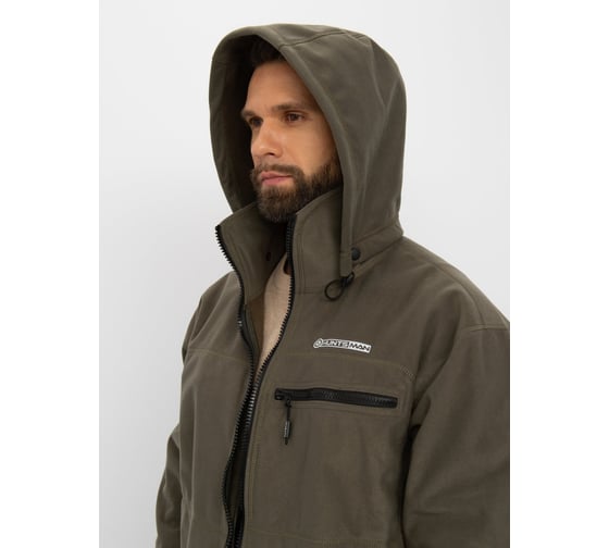 Костюм демисезонный Huntsman Никс-Люкс ткань Alova Windblock цвет Хаки, НФ-000002956/56-58/182-188