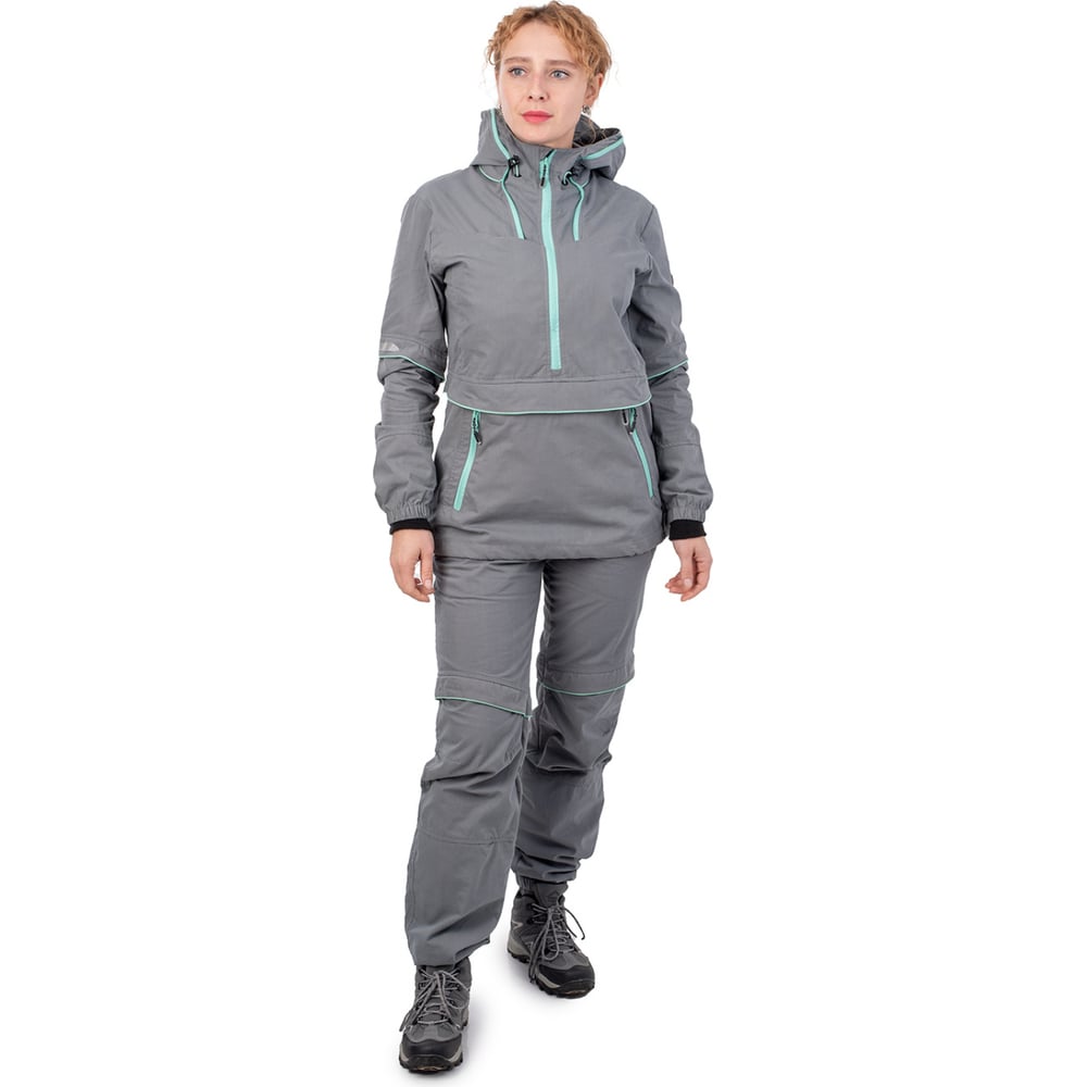 Женский костюм ORION ACTIVE Элит Барьер светло-серый/мята, р. 40-42 ...