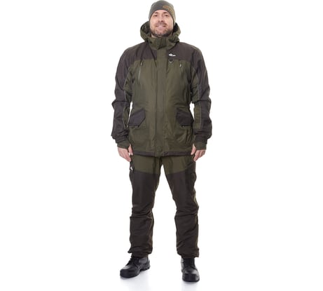 Костюм для рыбалки демисезонный GRAYLING Скат темный хаки, р-р 52-54, рост 182-188 4610097068225