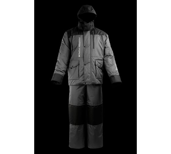 Костюм зимний мужской Fantom Force SEVERUS D/Grey\Black, рост 170-176, размер 112-116 FFLWК-1-02-DGBL-3-112