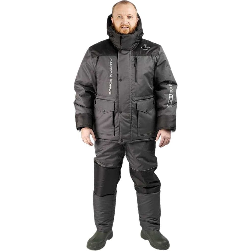 Костюм зимний мужской Fantom Force SEVERUS D/Grey\Black, рост 170-176 ...