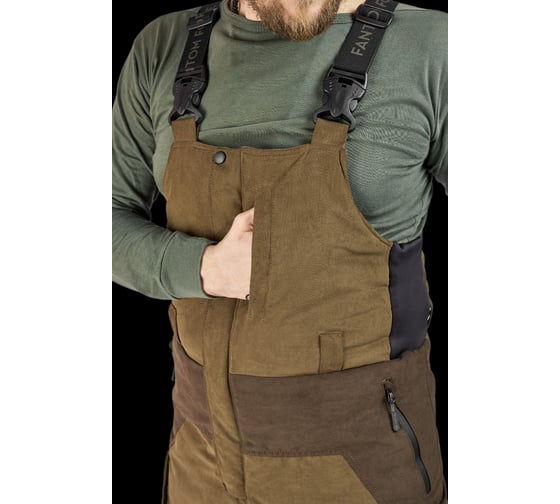 Зимний мужской охотничий костюм Fantom Force ARCHER, L/BROWN #21\D/BROWN #22, рост 182-188, размер 104-108 FFPWК-1-07-LB21DB22-5-104