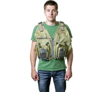 Рыболовный разгрузочный жилет Tramp Angler хаки, L-XL TRFB-006(1423)