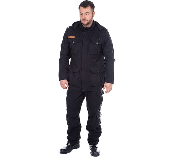 Летний костюм HUNTSMAN Крафт цвет черный, размер 60-62/188 НФ-00090891/60-62/188 1