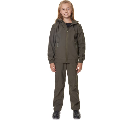 Демисезонный детский костюм ORION Active Барс хаки, рост 158-164 (13-16 лет) 4610097089657 1