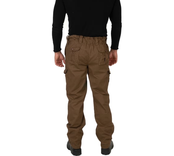 Летние брюки HUNTSMAN Крафт коричневые, р. 60-62/188 НФ-00000292/60-62/188