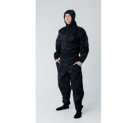 Комбинезон для охоты/рыбалки Каспер "Смелый" чёрный, размер 3XL/56-58, рост 188-194 26545
