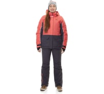 Костюм для рыбалки женский, зимний GRAYLING Ангара графит/лосось, размер 44-46 рост 158-164 4610097093708