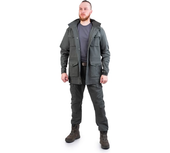 Тактический костюм 7.62 Патриот NEW олива, р-р 48-50 рост 170-176 4610097079979