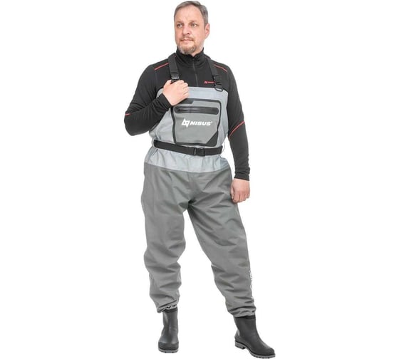 Вейдерсы мембранные с сапогами Nisus River Guide 20000мм/3000г/м2/24ч 45 (XL) (N-WB-45XL) 362141