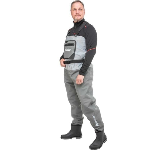 Вейдерсы мембранные с сапогами Nisus River Guide 20000мм/3000г/м2/24ч 45 (XL) (N-WB-45XL) 362141