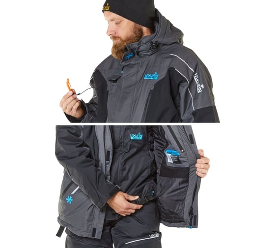 Плавающий зимний костюм NORFIN APEX FLT 05 р.XXL 435005-XXL