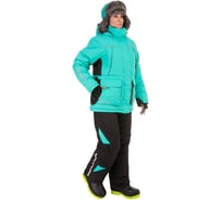 Костюм зимний Nisus MIRA 10/10 К, AQUA GREEN/BLACK, Шелтер до -40С, р.L (T-M-L-48-170-G 00000373124