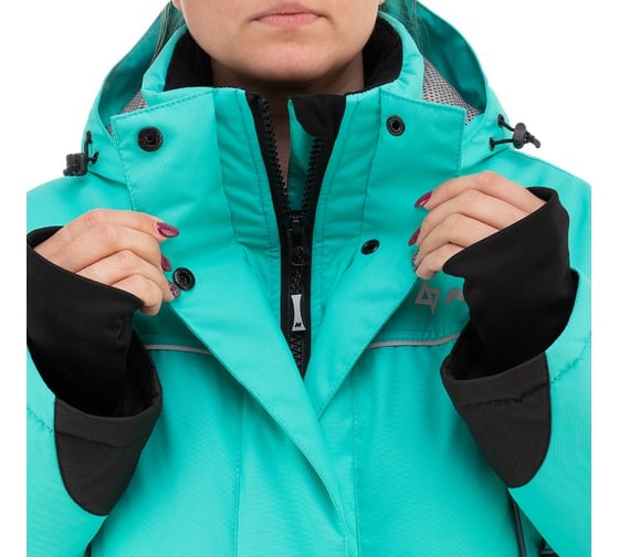 Костюм зимний Nisus MIRA 10/10 К, AQUA GREEN/BLACK, Шелтер до -40С, р.M (T-M-M-46-170-G 00000373125