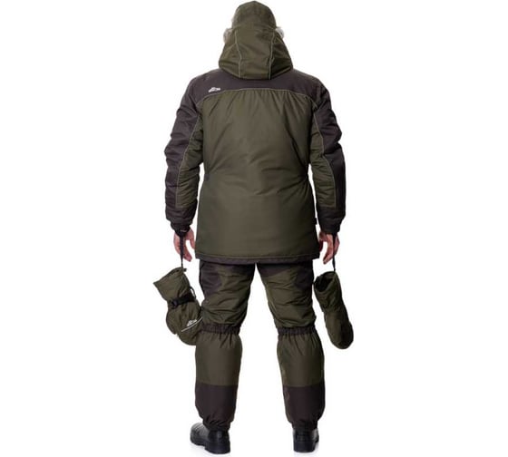Скат костюм для рыбалки GRAYLING V2 зимний, -45, хаки, р-р 48-50, рост 170-176 4660335516575