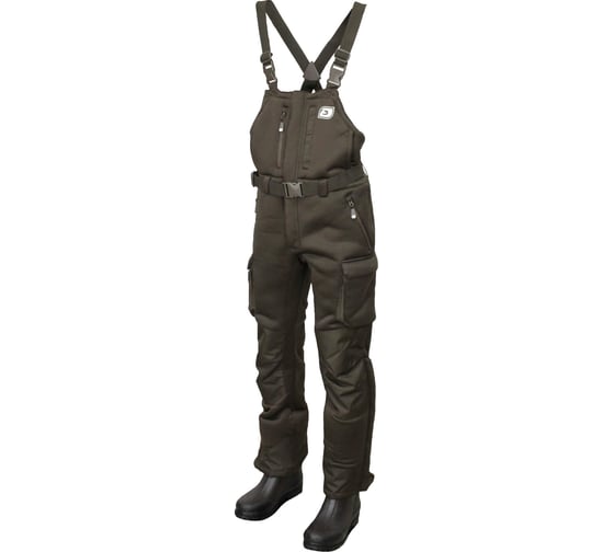 Комбинезон DrakeBrake на флисе (нагрудник и лямки) Brown/Коричн 100 пэ, р50 (L), рост 172-183 22D-SDG-B02L